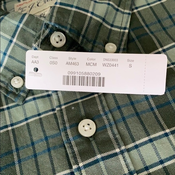J. CREW Men’s Oxford Pima Cotton Button Up Shirt - Picture 3 of 4